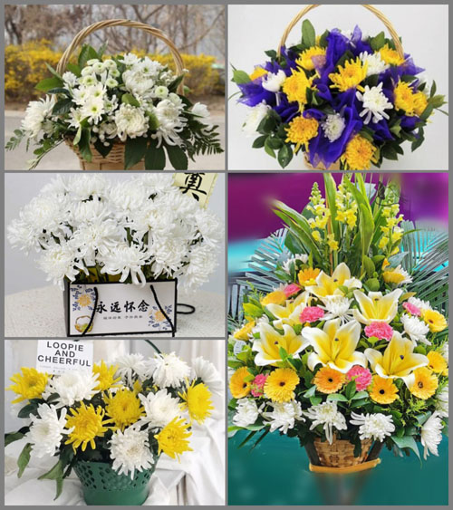 山东潍坊安丘市兴安街道白芬子村白事提篮配送